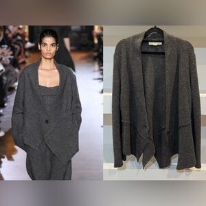 ‼️Clear Out‼️ Stella McCartney 2015 Runway Wool Blend Gray Lightweight Jacket